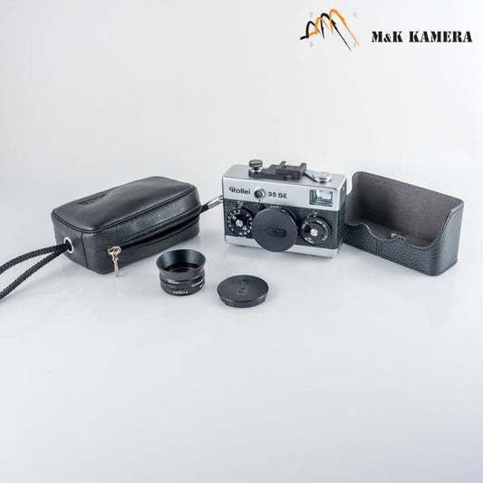 Rollei 35 SE Silver Sonnar 40mm F2.8 Film Camera #23988