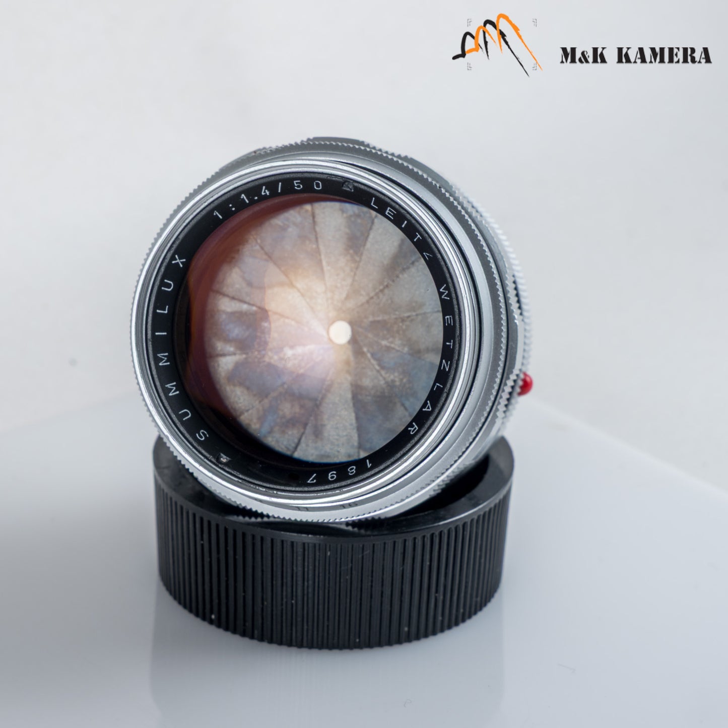 Leica Summilux M 50mm/F1.4 Ver.II Silver Transition Version Rare #23896