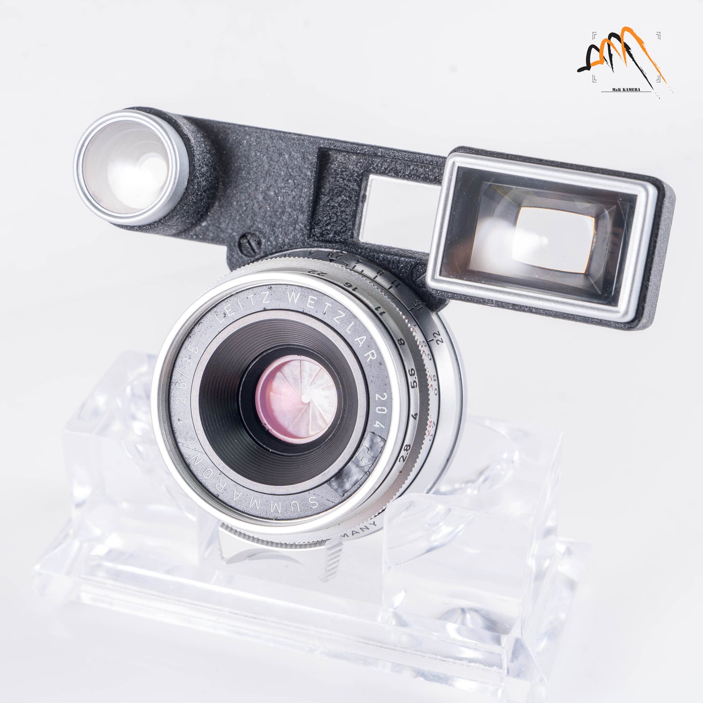 LEITZ Leica Summaron M 35mm/F2.8 Goggle Lens Yr.1964 Germany #11236