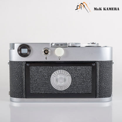 Leica M2 Silver Film Rangefinder Camera with leather case #11994