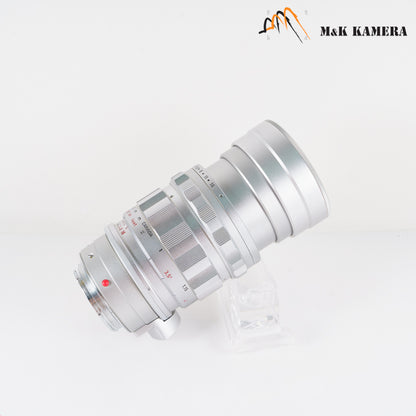 LEITZ Leica Summicron M 90mm/F2.0 Ver.I V.1 Silver Lens Yr.1960 Canada #10411