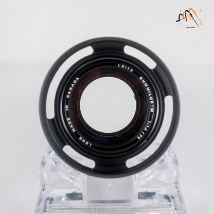 Leica Summilux-M 75mm/F1.4 Ver.I with hood 12539 11814 #11558