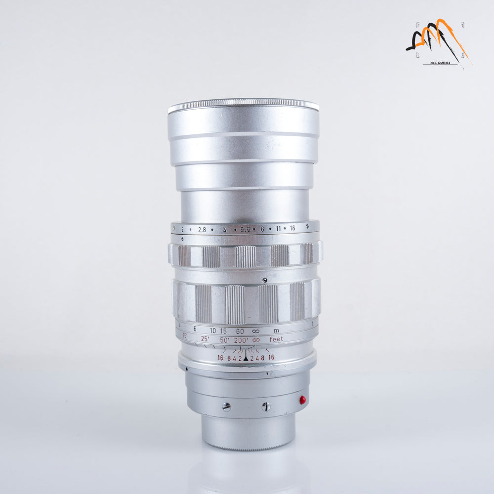  Leica Summicron L39 90mm/F2.0 Ver.I V1 Silver Lens #11543