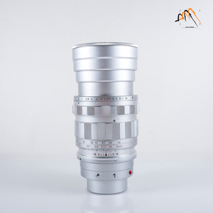  Leica Summicron L39 90mm/F2.0 Ver.I V1 Silver Lens #11543