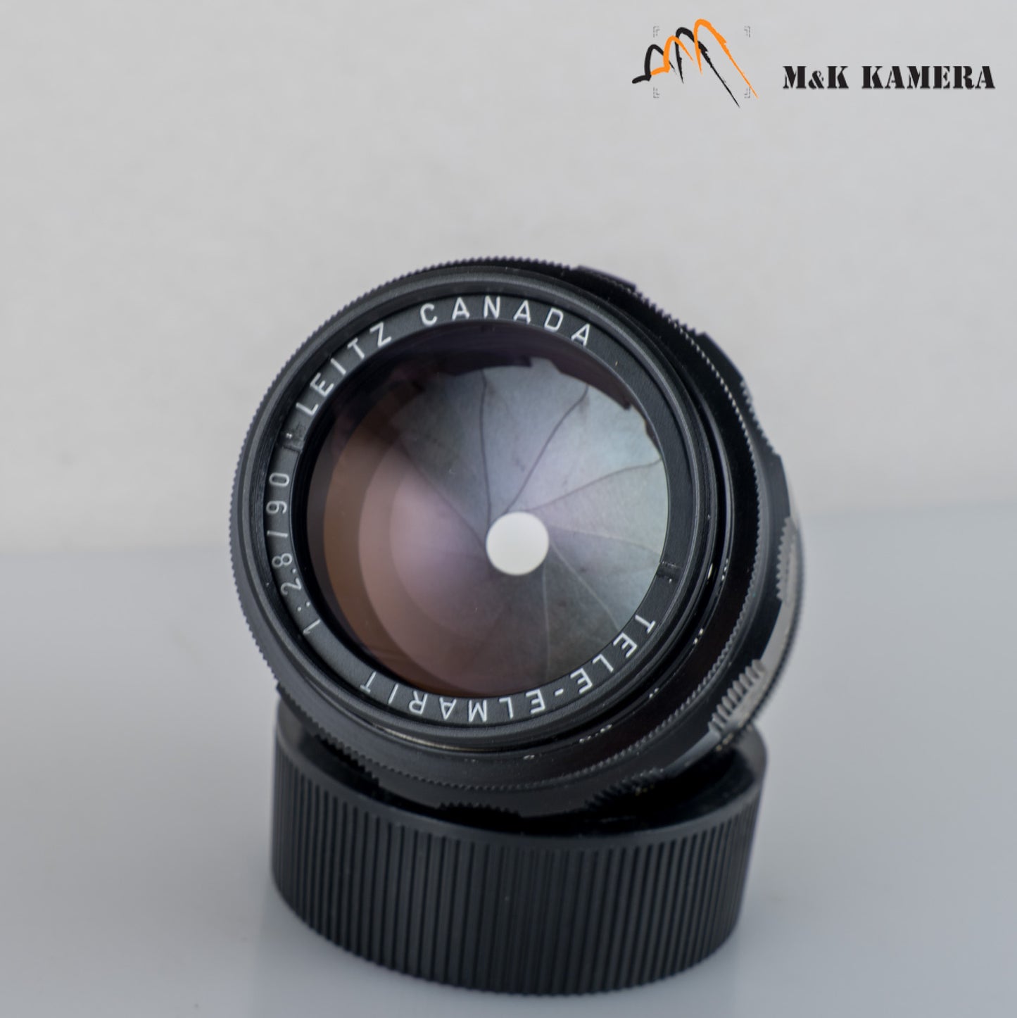 LEITZ Leica Tele-Elmarit M 90mm/F2.8 Ver.I V.1/ Fat Black Lens Yr.1971 #23912