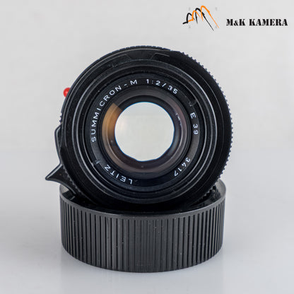 Leica Summicron-M 35mm/F2.0 Ver.4 7 Elements Black Lens Yr.1986 Canada 11310 #88932