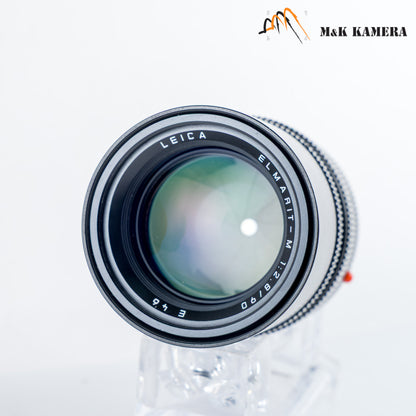 Leica  Elmarit-M 90mm/F2.8 E46 Ver.II V2 Black Lens Germany #12087