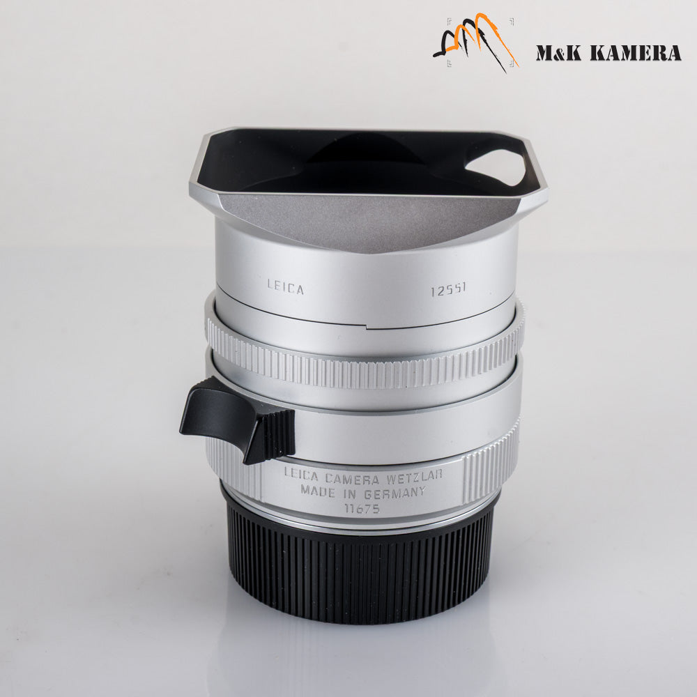 Leica Summilux-M 35mm/F1.4 ASPH/ FLE Silver Lens Germany 11675 #11813