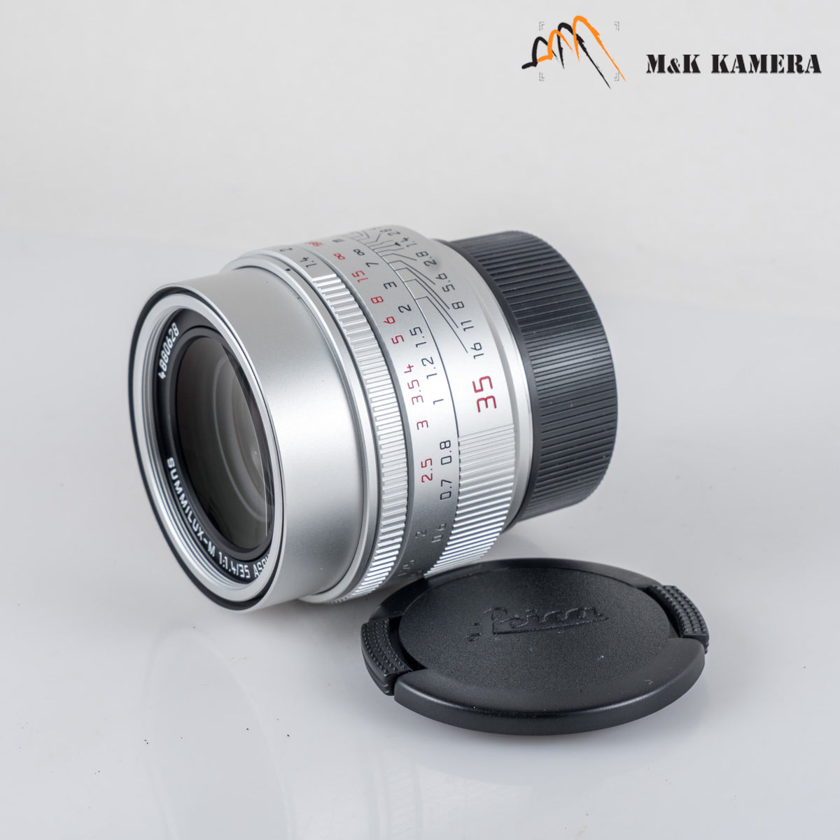 Leica Summilux-M 35mm/F1.4 E46 ASPH/ FLE II Silver Lens Germany 11727 #24010