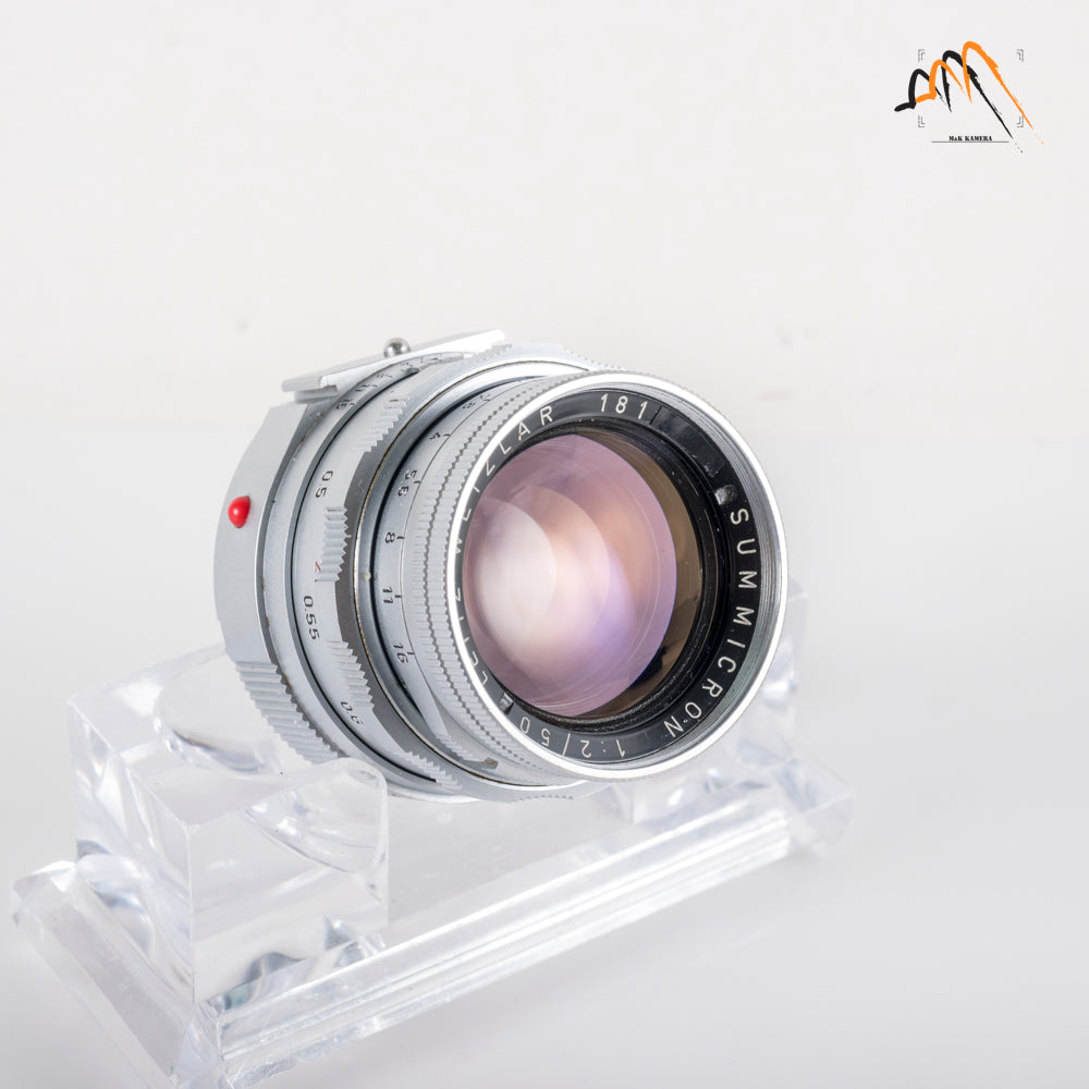 LEITZ Leica Summicron M 50mm/F2.0 Ver.II V2/ Dual Range DR Lens Yr.1960 Germany #11357