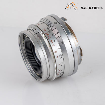 LEITZ Leica Summicron-M 35mm/F2.0 Ver.I 8 Elements Lens Yr.1968 Germany #12148