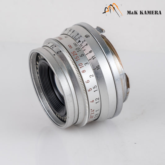 LEITZ Leica Summicron-M 35mm/F2.0 Ver.I 8 Elements Lens Yr.1968 Germany #12148
