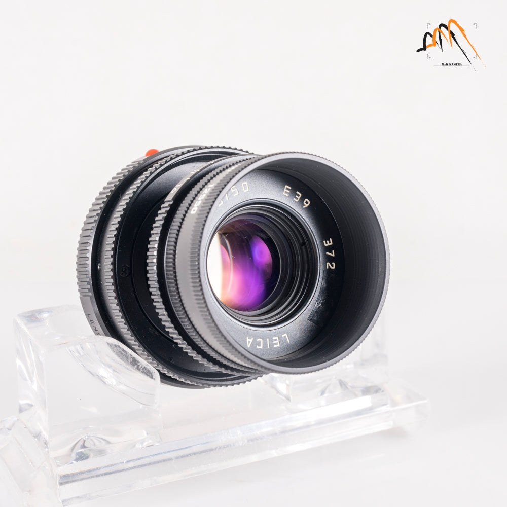 Leica Elmar-M 50mm/F2.8 Ver.II Black Lens Yr.1995 Germany 11831 #23503