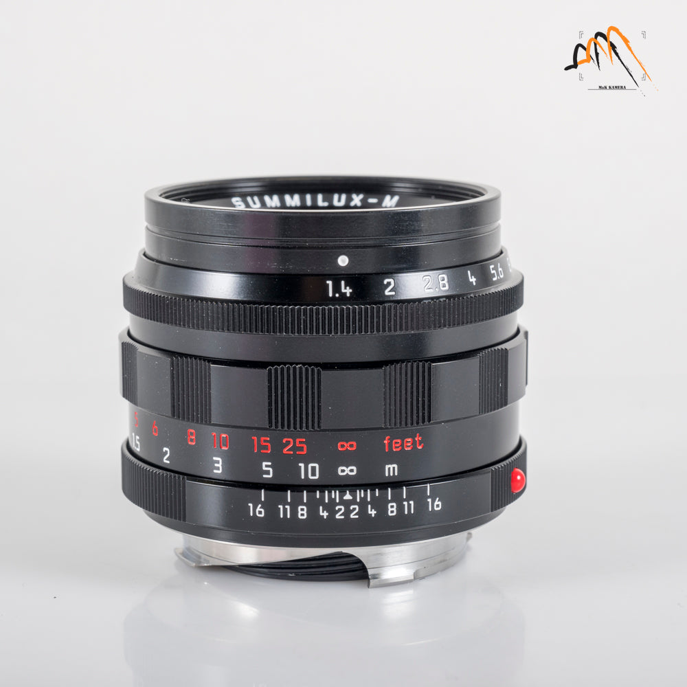 Brand New Leica Summilux-M 50mm/F1.4 Black Paint Lens Germany
