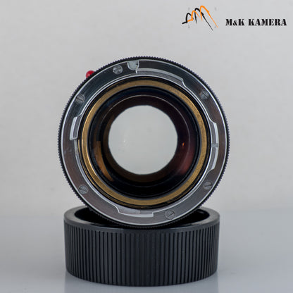 LEITZ Leica Tele-Elmarit M 90mm/F2.8 Ver.I V.1/ Fat Black Lens Yr.1971 #23912