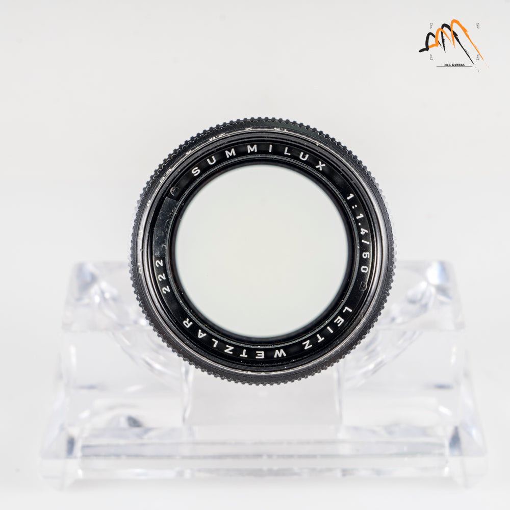 LEITZ Leica Summilux M 50mm/F1.4 E43 Ver.II V2 Black Lens Yr.1966 Germany 11113 #23495