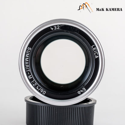 Leica Summarit-M 90mm/F2.4 Silver Lens Germany 11685 #11828