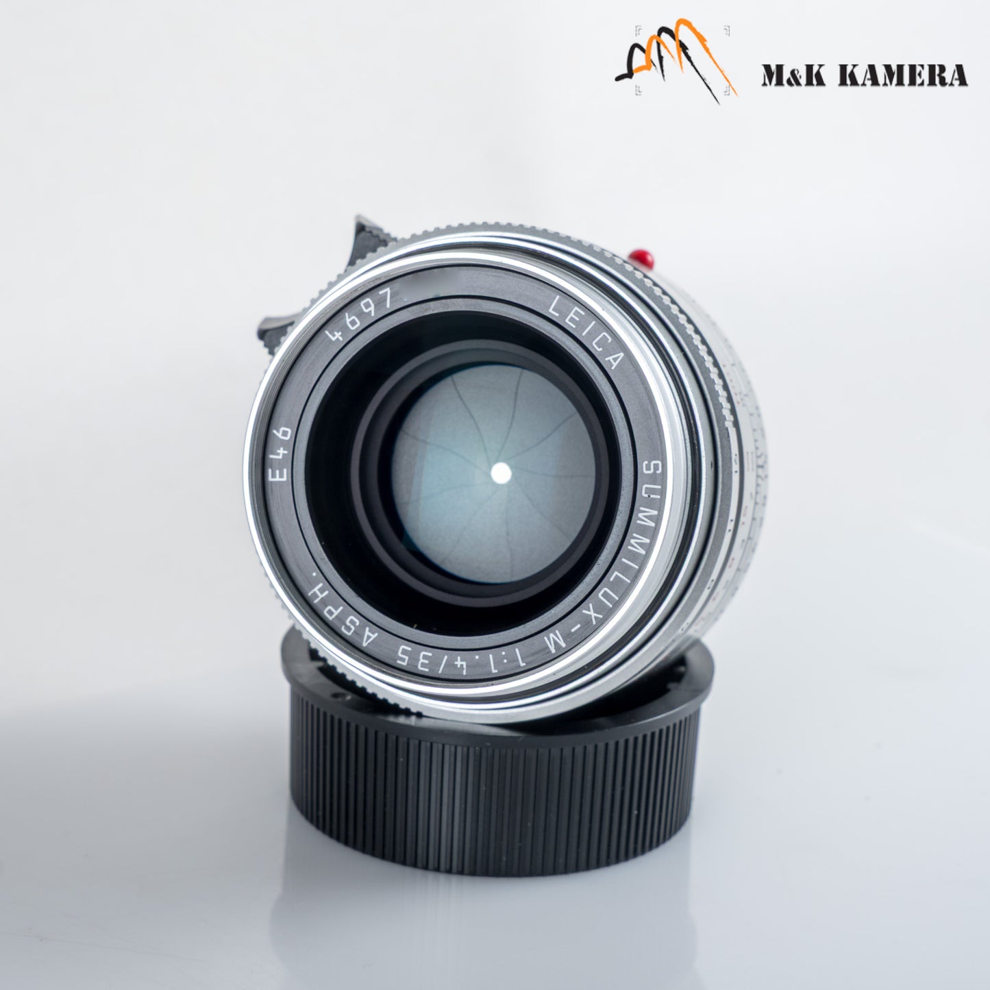 Leica Summilux-M 35mm/F1.4 ASPH/ FLE Silver Lens Germany 11675 #12110