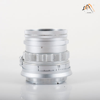 LEITZ Leica Summicron M 50mm/F2.0 Rigid V2 Ver.II Lens Yr.1957 Germany #23613