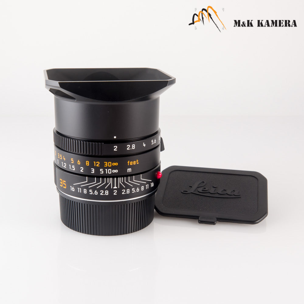 Brand New Leica Summicron-M 35mm/F2.0 E39 ASPH Ver.II 11673 Black Lens Germany 11673 #11673