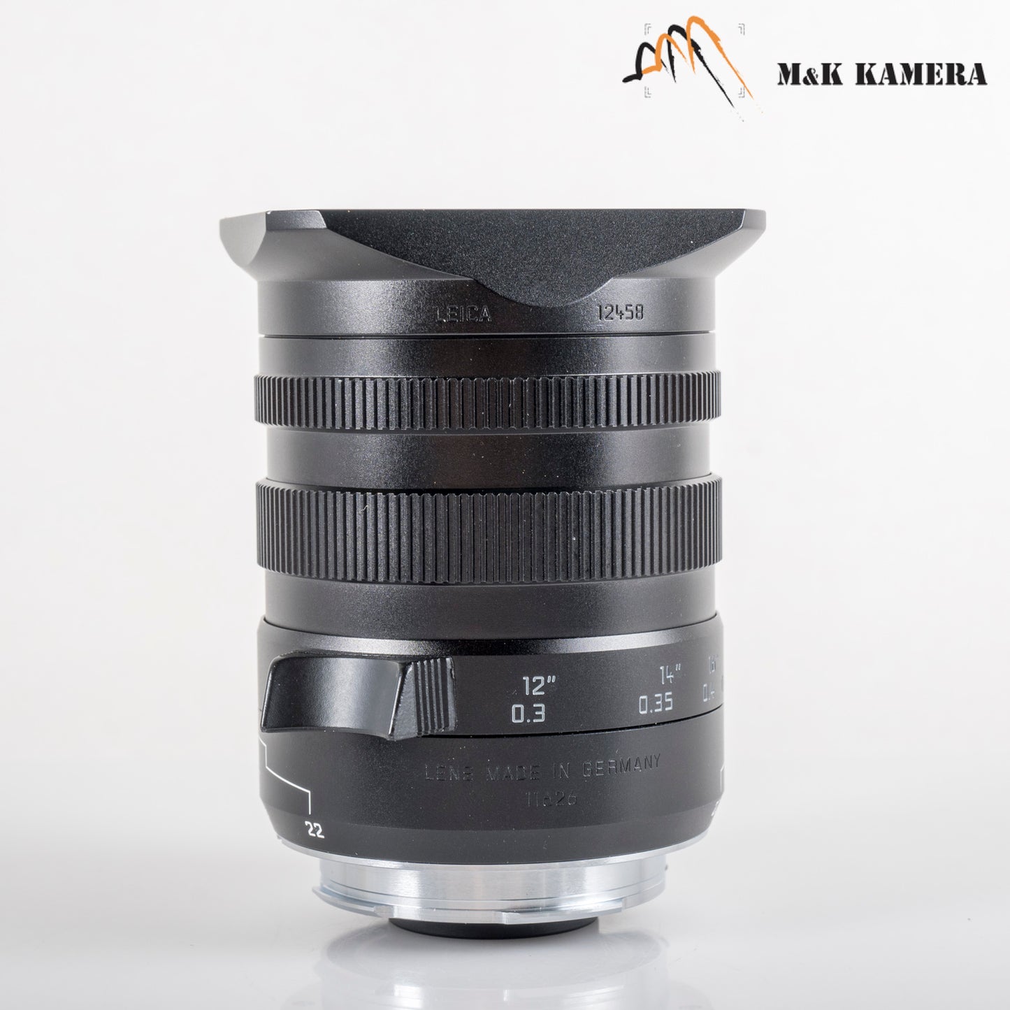 Leica Tri-Elmar-M 16-18-21mm/F4.0 ASPH/ w/ finder Lens Yr.2007 Germany 11642 #88695