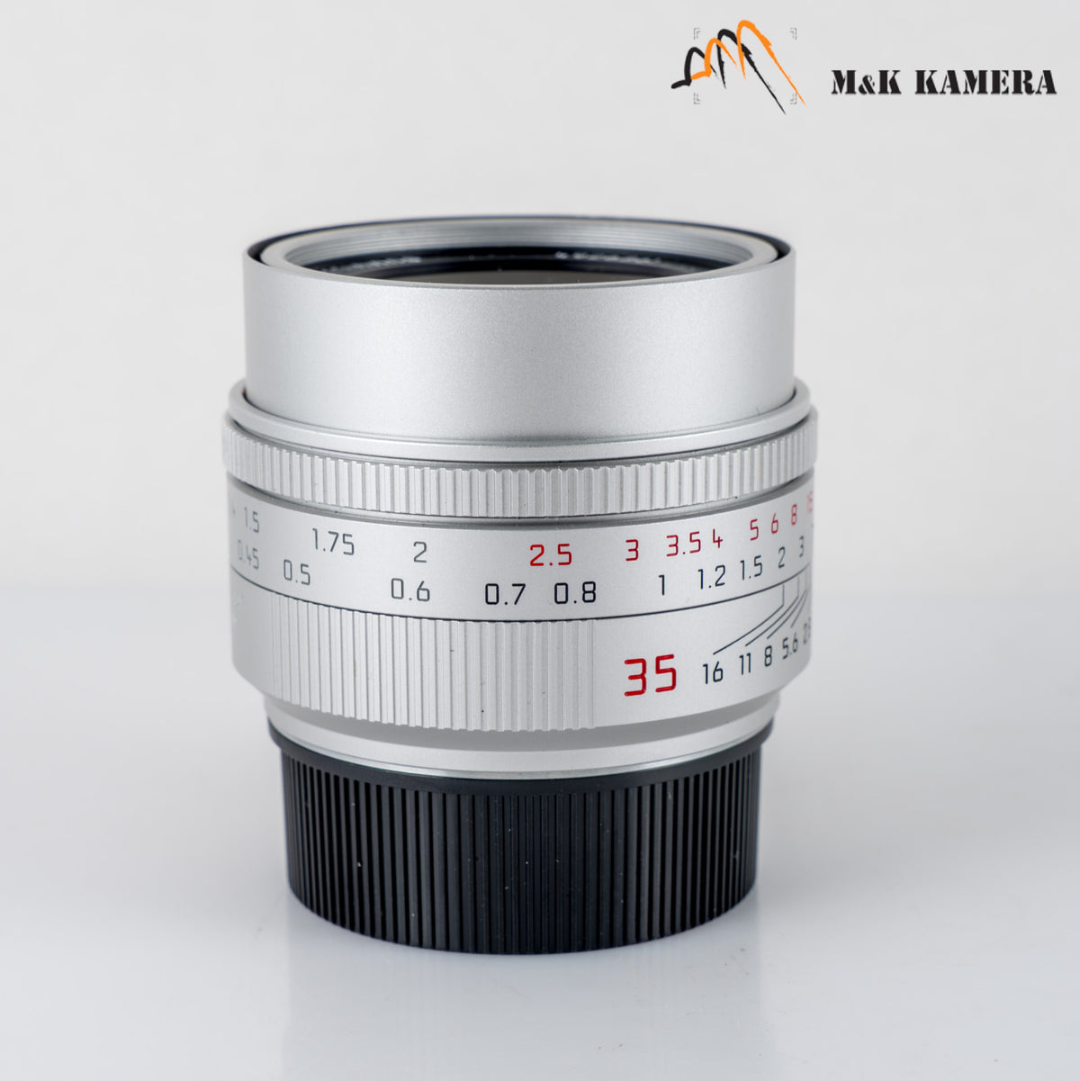 Leica Summilux-M 35mm/F1.4 E46 ASPH/ FLE II Silver Lens Germany 11727 #24029