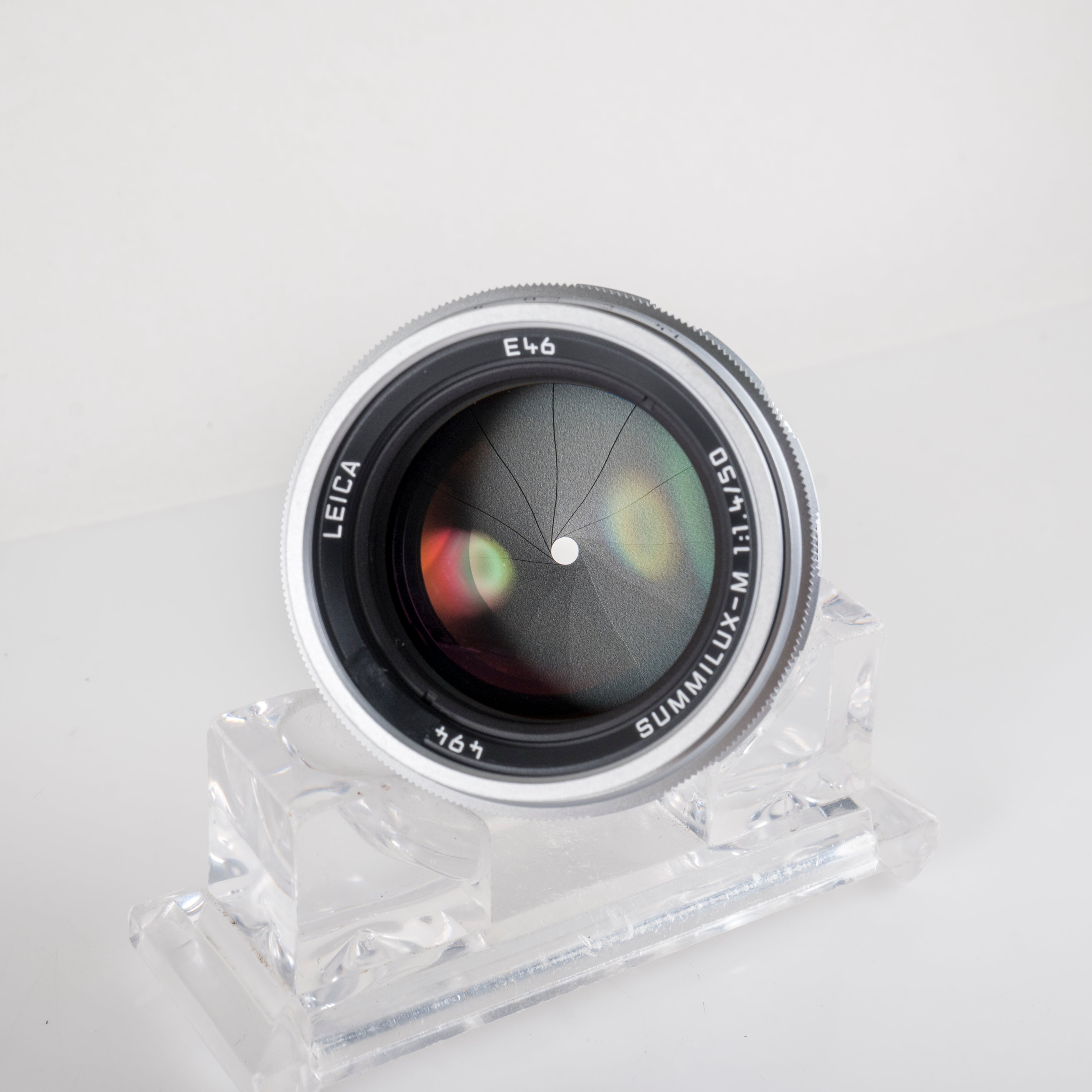 Leica Summilux-M 50mm/F1.4 11714 2025 Version E46 Silver Lens