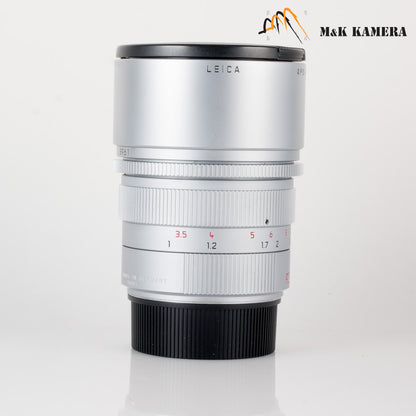 Leica APO-Summicron-M 90mm/F2.0 ASPH Silver Lens Yr.2002 Germany 11885 #64335