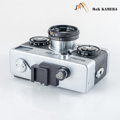 Rollei 35 SE Silver Sonnar 40mm F2.8 Film Camera #23988