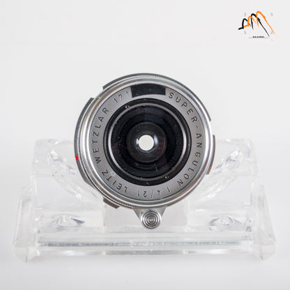 LEITZ Leica Super-Angulon L39 21mm/F4.0 E39 Lens Yr.1959 LTM Germany #23809
