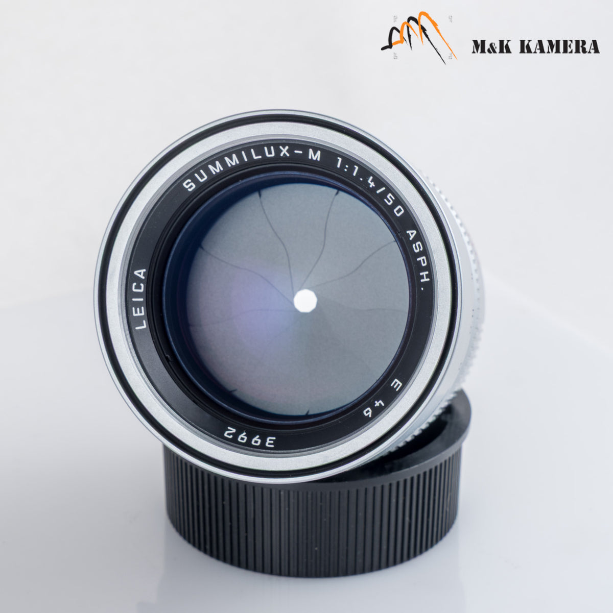 Leica Summilux-M 50mm/F1.4 E46 ASPH Silver Lens Yr.2003 Germany 11892 #24038