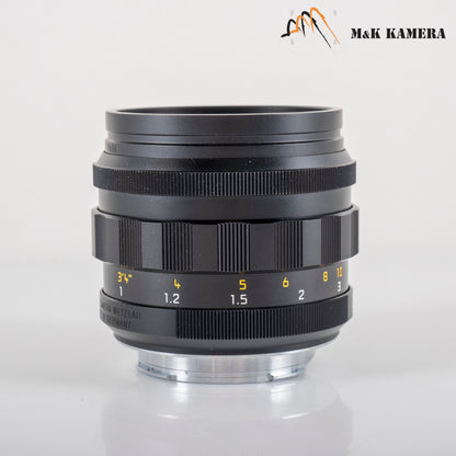 Leica Noctilux-M 50mm/F1.2 ASPH Black Lens Germany 11686 #88693