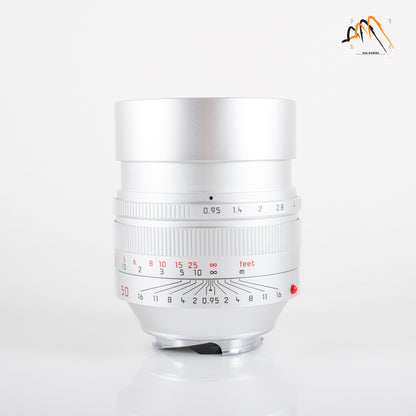 Leica Noctilux-M 50mm/F0.95 ASPH 11667 Silver Lens Germany 11667 #23802