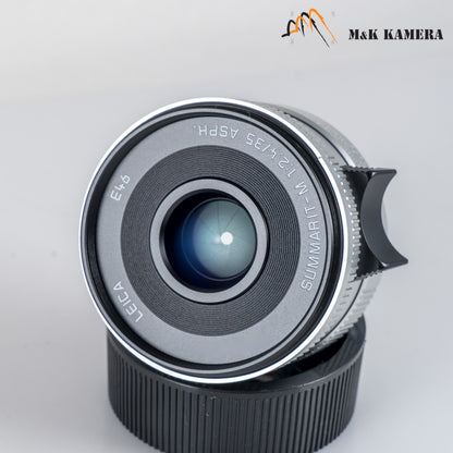 Leica Summarit-M 35mm/F2.4 ASPH Silver Lens Germany 11679 #88976