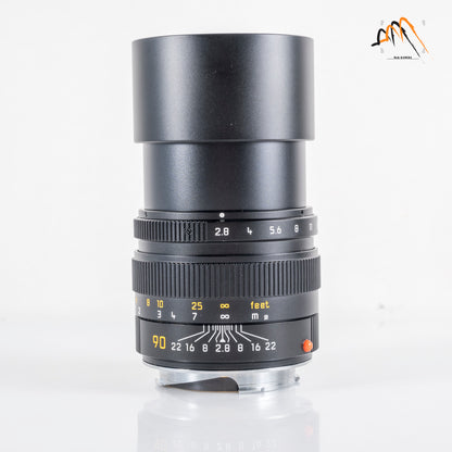 Leica Elmarit-M 90mm/F2.8 E46 Ver.II V2 Black boxed 11807 #23761