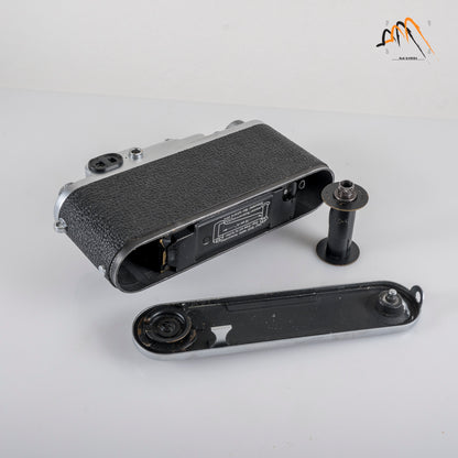 Leica IIIF Screw Mount Silver Film Rangefinder Camera #11772