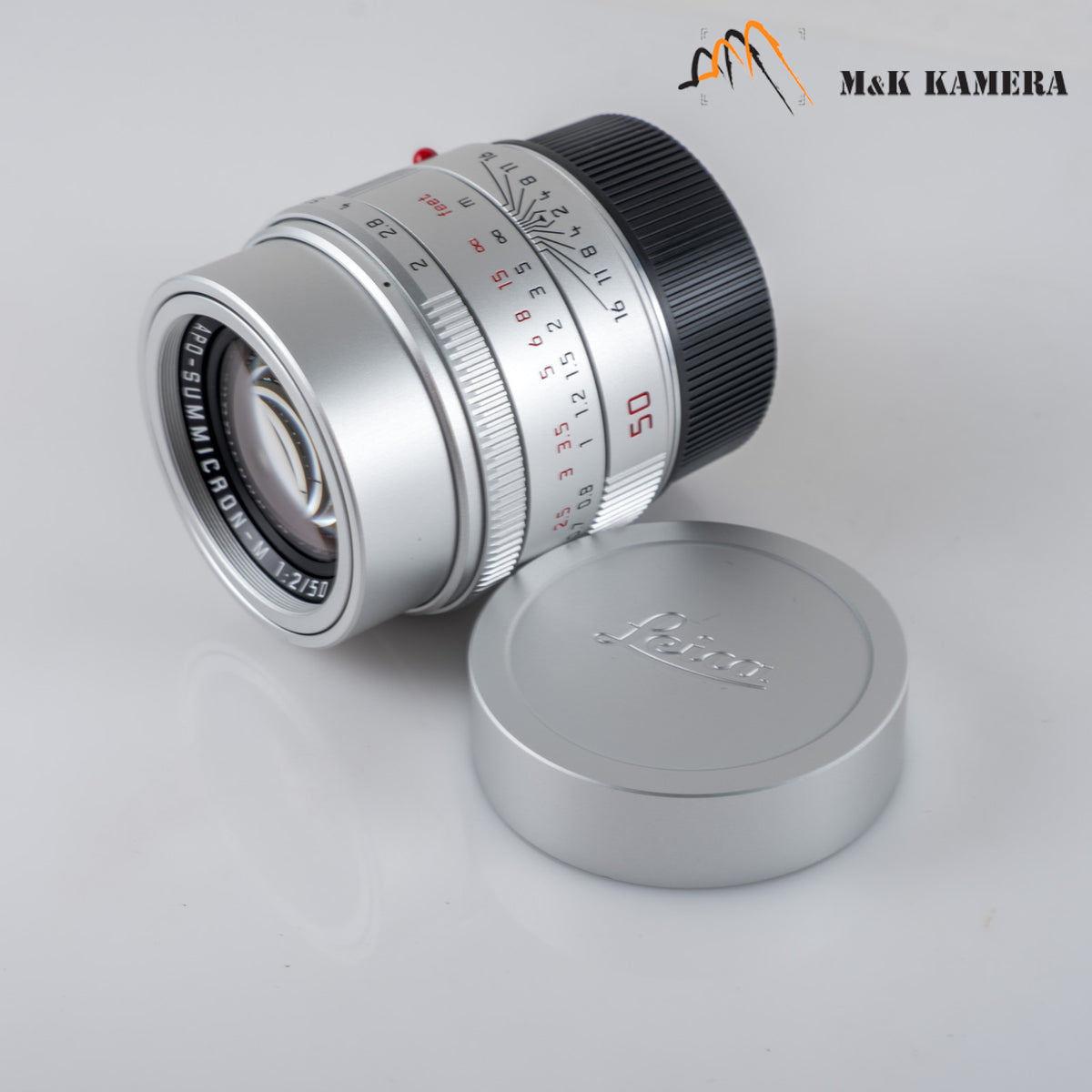 Leica APO-Summicron-M 50mm/F2.0 Silver Lens Germany 11142 #88928