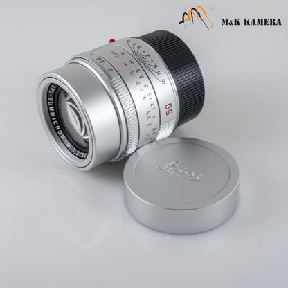 Leica APO-Summicron-M 50mm/F2.0 Silver Lens Germany 11142 #88928