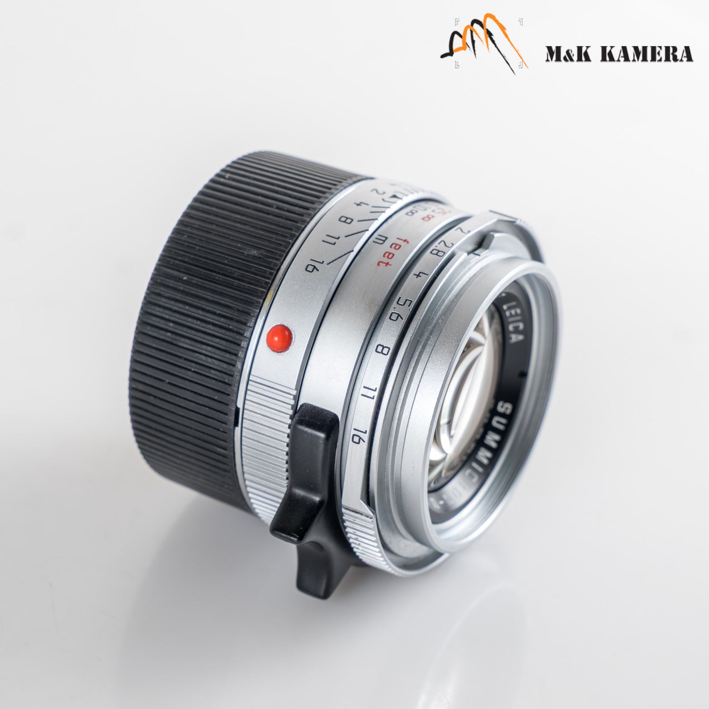 Leica Summicron-M 35mm/F2.0 Ver.4 7 Elements Rare Silver Lens Yr.1995 Germany 11311 #88694