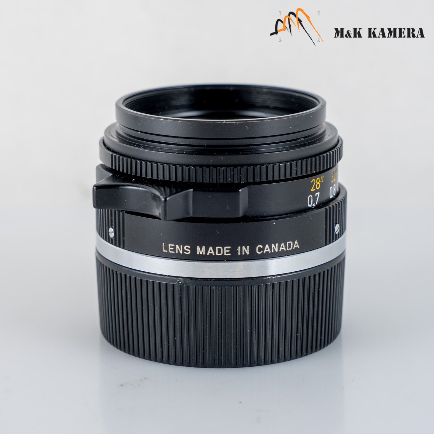 LEITZ Leica Summicron-M 35mm/F2.0 E39 6E/ Elements Lens Yr.1974 Canada #23942