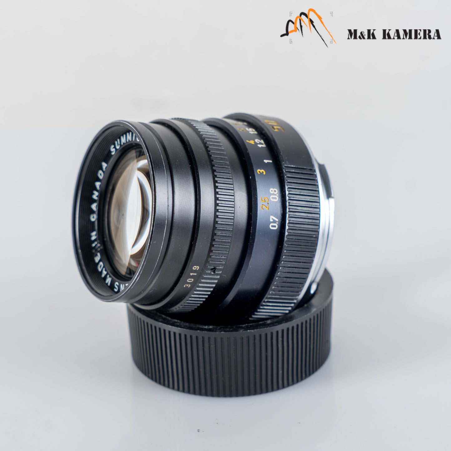 LEITZ Leica Summicron M 50mm/F2.0 IV Lens Yr.1980 Canada 11819 #12049
