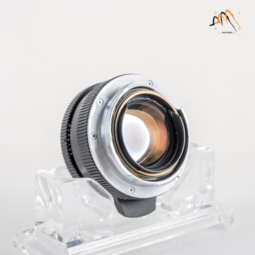 【美品】LEICA SUMMICRON M 35mm F2 Ver.4 LEITZ Leica Summicron-M 35mm/F2.0 Ver.4 7 Elements Black Lens Yr