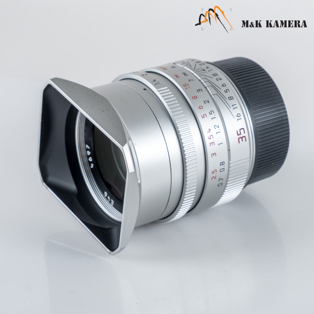 Leica Summilux-M 35mm/F1.4 ASPH/ FLE Silver Lens Germany 11675 #12110