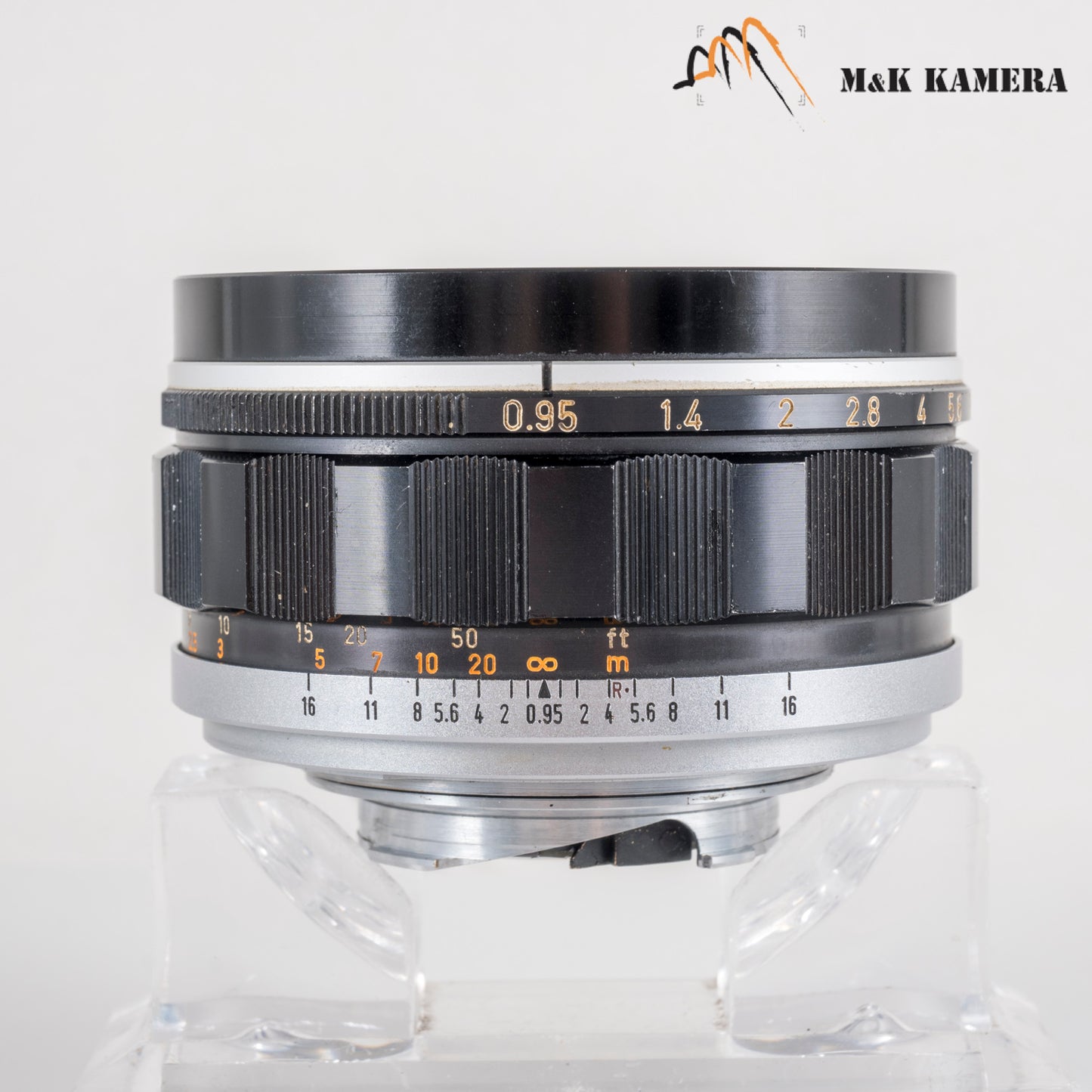 Canon 50mm/F0.95 Leica M mounted with correct coupling #11562