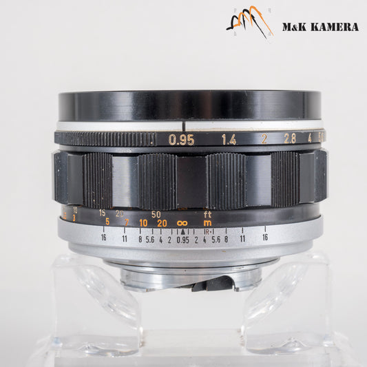 Canon 50mm/F0.95 Leica M mounted with correct coupling #11562