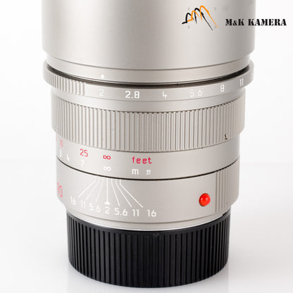 Leica APO-Summicron-M 90mm/F2.0 ASPH Titan Lens Yr.2001 Germany 11632 #64241