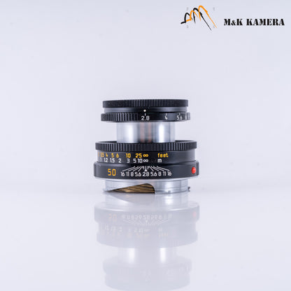 Leica Elmar-M 50mm/F2.8 Ver.II Black Lens Yr.1995 Germany 11831 #69980