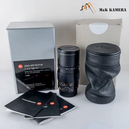 Leica APO-Telyt-M 135mm/F3.4 E49 boxed 6 bit coded 11889 #12059