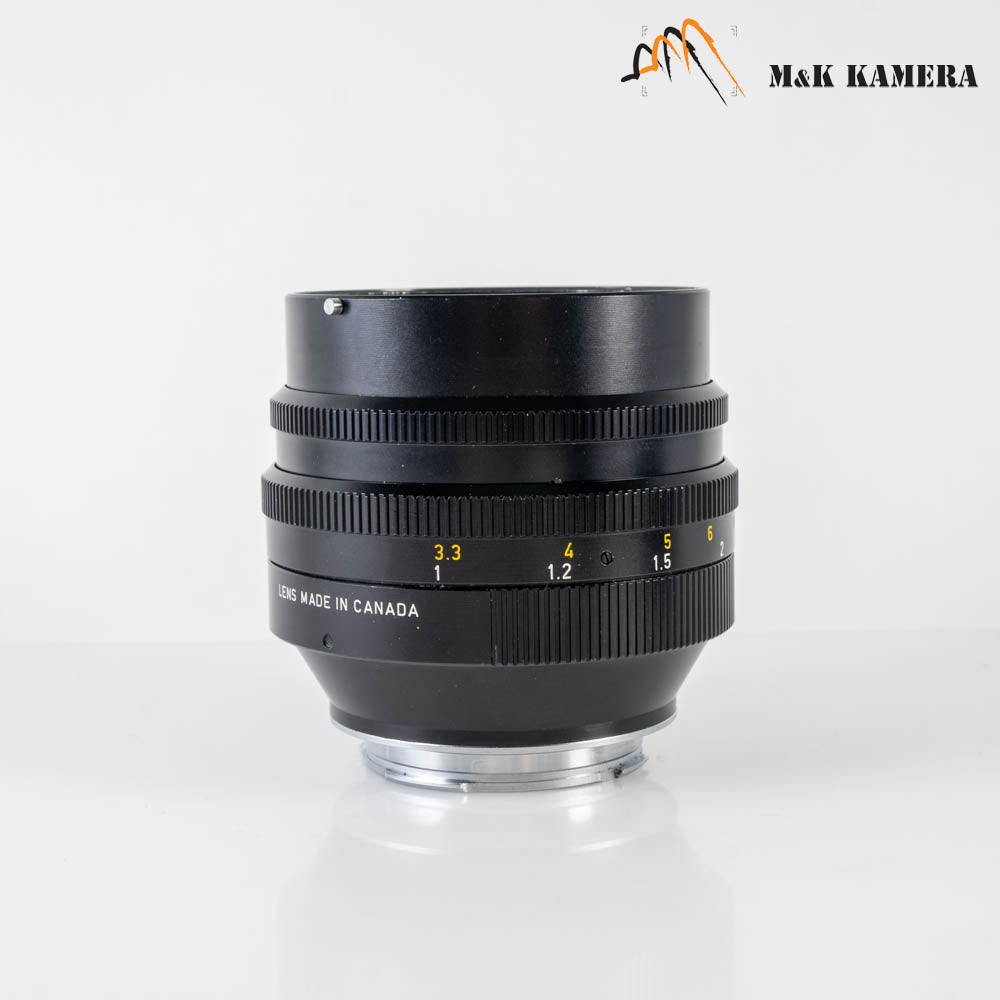 LEITZ Leica Noctilux M 50mm/F1.0 E58 Ver.I V1 Lens Yr.1978 Canada #87801