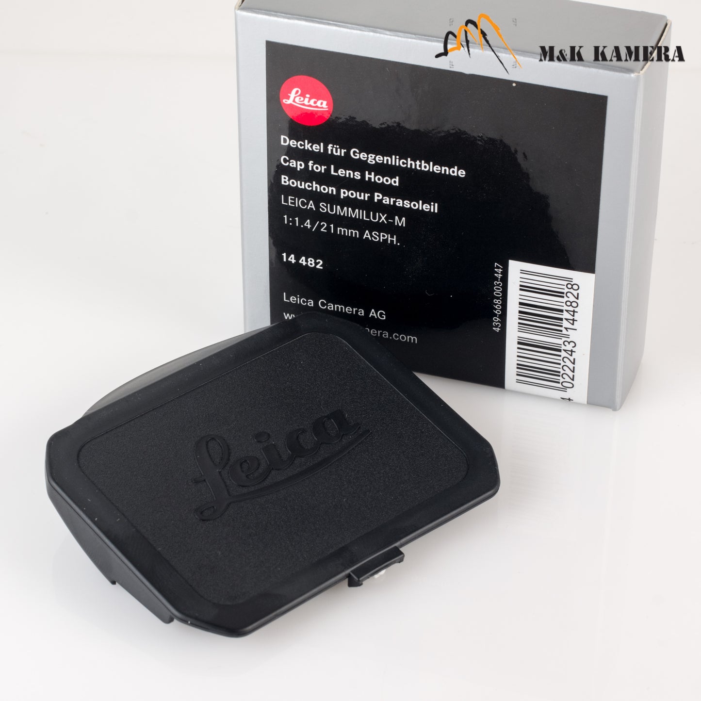 Brand New Leica Cap for Lens hood Black 14482 for M21/1.4 Lens #14482